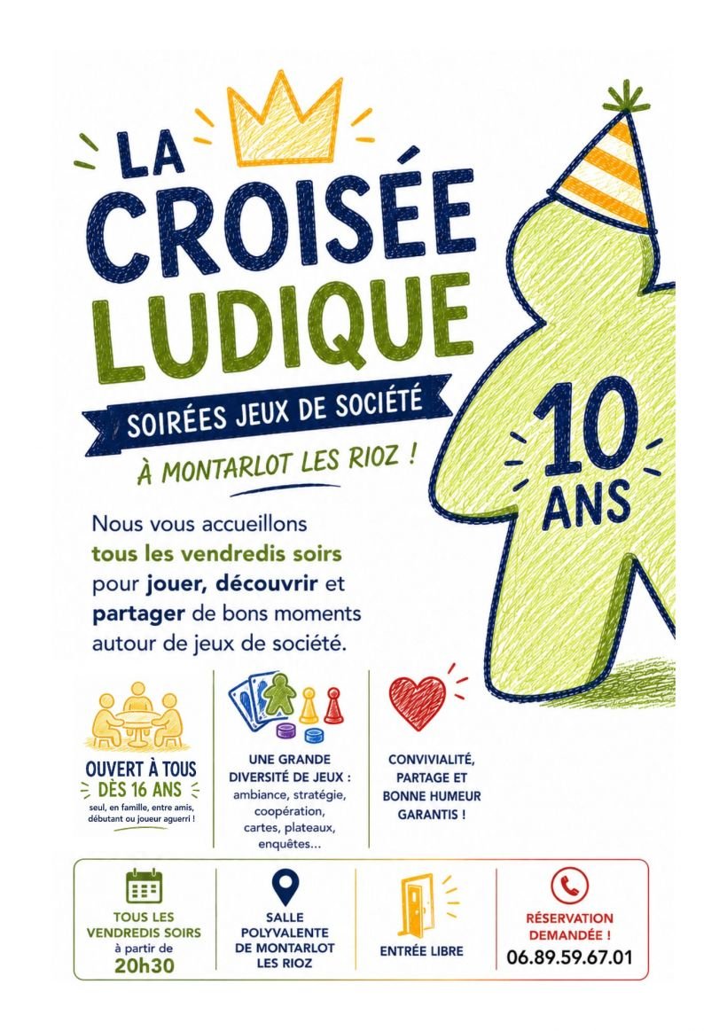 Soirée jeux de société