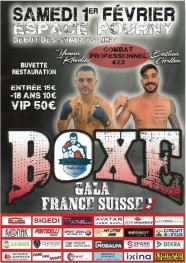 Boxe : Gala annuel Franco-Suisse