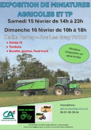 Exposition de miniatures agricoles TP