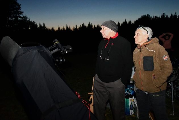 Soir�e d'observation du ciel nocturne
