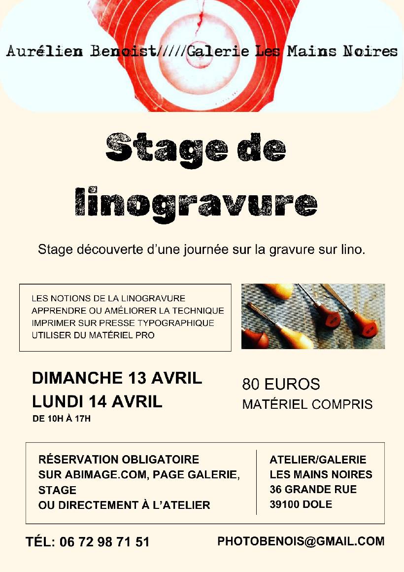 Stage de linogravure