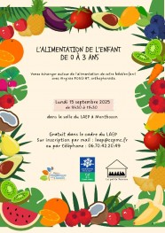 Discussion sur l'alimentation de l'enfant de 0 � 3 ans
