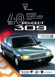 40 ans de la Peugeot 309
