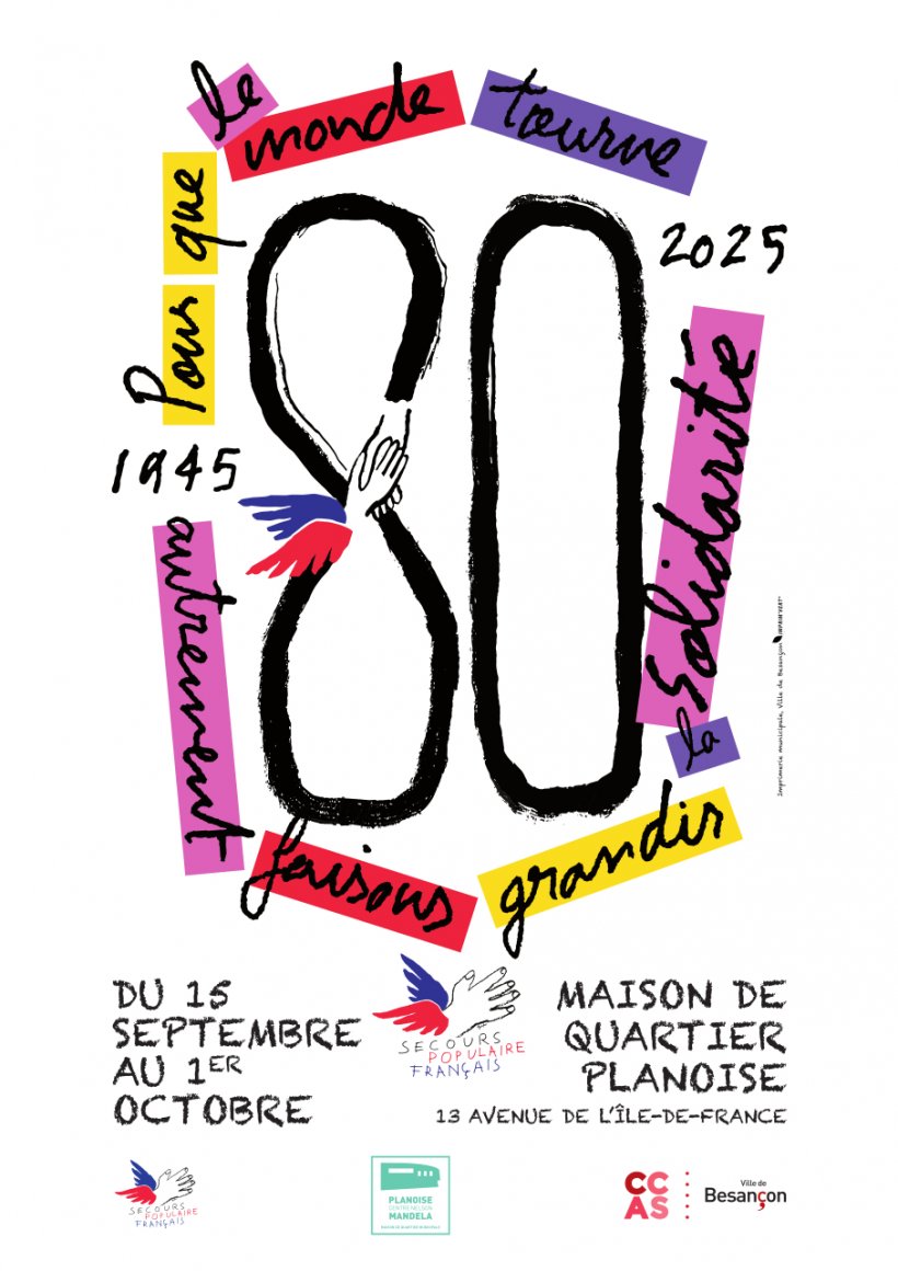 80 ans du Secours populaire Fran�ais