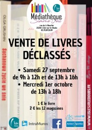 Vente de livres d�class�s