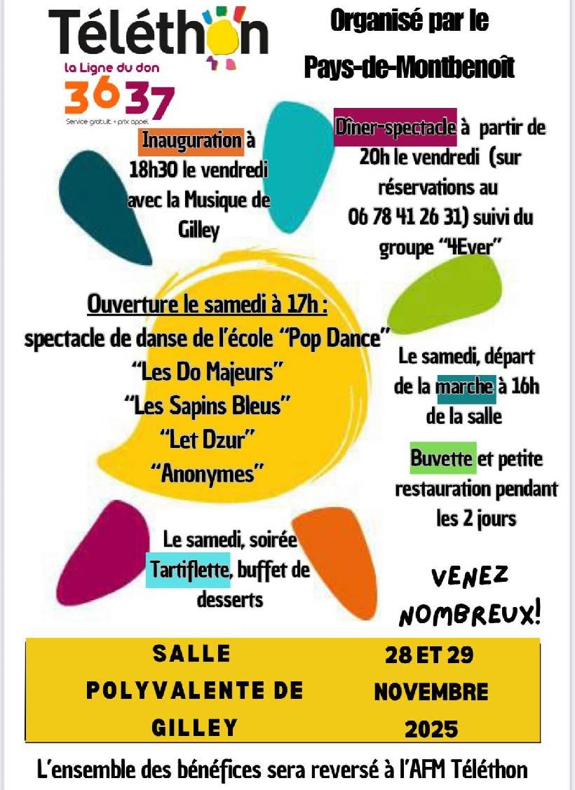 T�l�thon du Canton de Montbenoit