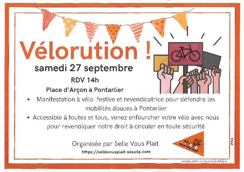 V�lorution - Rassemblement de cyclistes