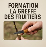 Formation : greffe des fruitiers