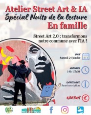 Atelier Street Art & IA en famille
