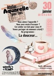 Atelier aquarelle pour tous