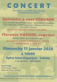 Quintette � vent S�QUANE et Florence HAFNER, soprano