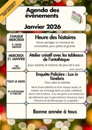 Programme de la M�diath�que