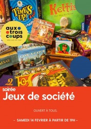 Soir�e JEUX DE SOCI�T�
