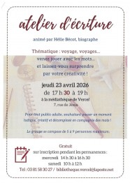 Atelier d'�criture
