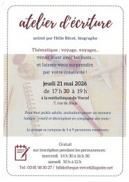 Atelier d'�criture