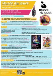 vacances au mus�e du Jouet