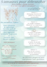 Ateliers Sophrologie