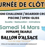 Journ�e de cl�ture : OGNI challenge, boarder cross, piscine