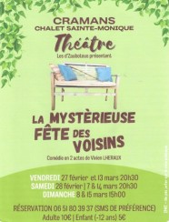 La myst�rieuse f�te des voisins