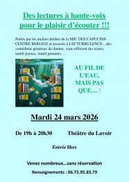 Au fil de l'eau, mais pas que... !