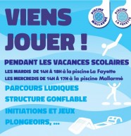 Viens jouer � la piscine !
