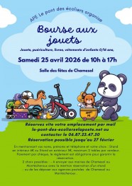 BOURSE AUX JOUETS