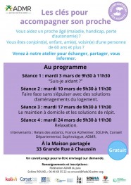 Ateliers : les cl�s pour accompagner son proche