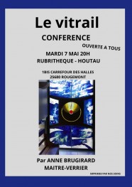 Conf�rence : Le vitrail