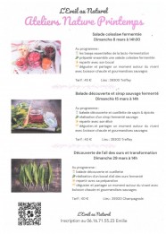 Ateliers Nature Printemps