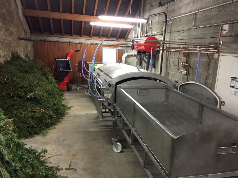 Visite de la distillerie d'huiles essentielles Aromacomtois