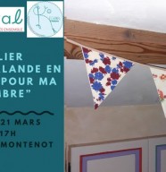 Atelier : une guirlande en fanions pour ma chambre