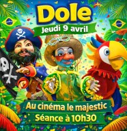 Guignol et Rio, le majestueux perroquet