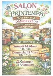 Salon de printemps - mode shopping