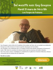 Bal musette avec Guy Gougeon