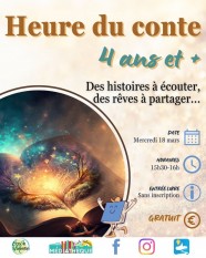 Heure du conte des 4 ans et +