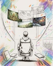 CONCOURS DE DESSIN : Imagine le cin�ma du futur !