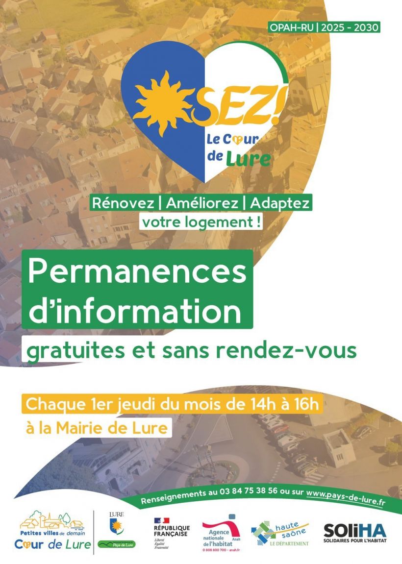 Permanences SOLIHA Haute-Saône