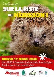 Conf�rence : Sur la piste du h�risson