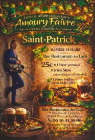 Saint-Patrick avec Amaury Faivre