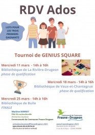 Tournoi de Genius Square