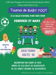 Tournoi de baby-foot
