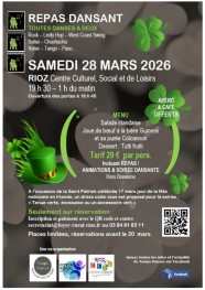 Repas dansant de la St Patrick