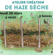 Atelier de cr�ation de haie s�che