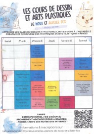 Cours de dessin et arts plastiques