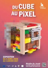 Jeux de construction, du cube au pixel