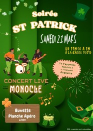 Saint Patrick avec Monocle