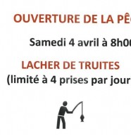 Ouverture de la p�che