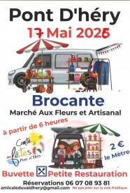 Brocante, march� aux fleurs et artisanal