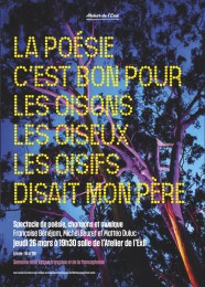 La po�sie c'est bon pour...