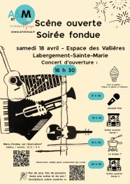 Sc�ne ouverte / Soir�e fondue
